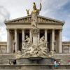 Main Entrance Vienna Parliament Architecture